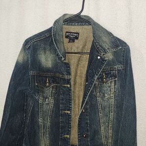 Steve And Barry's Womens Denim Jacket Size LARGE